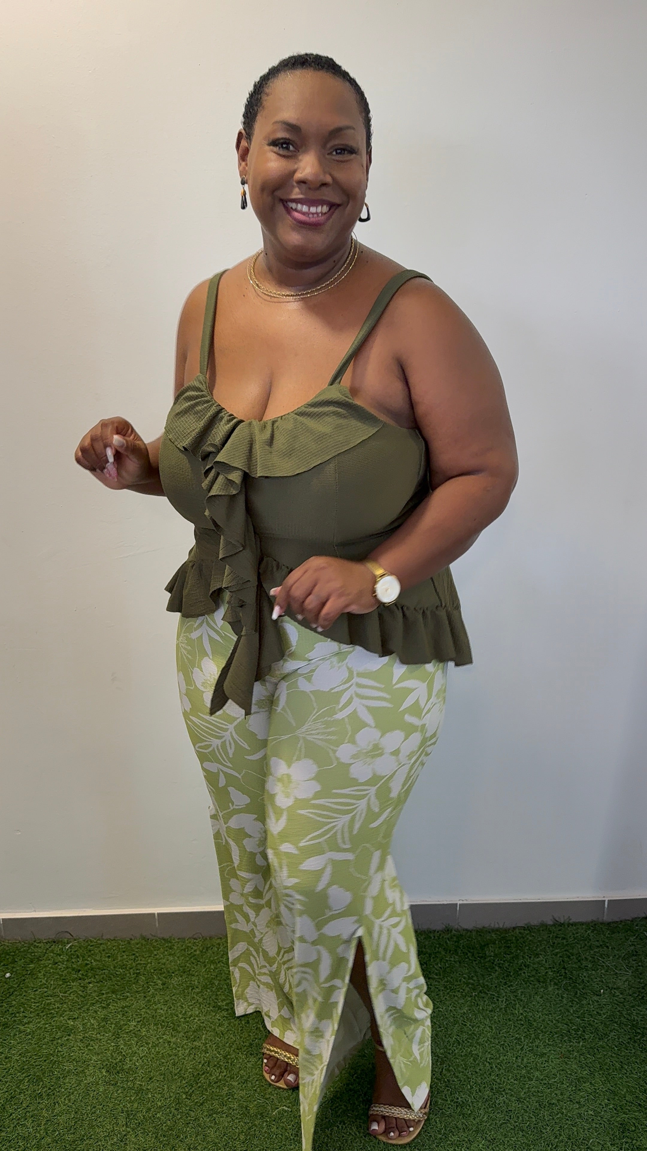 Pantalon Floral + Haut