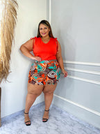 Ensemble jupe short Ina