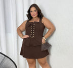Ensemble jupe-short Lia